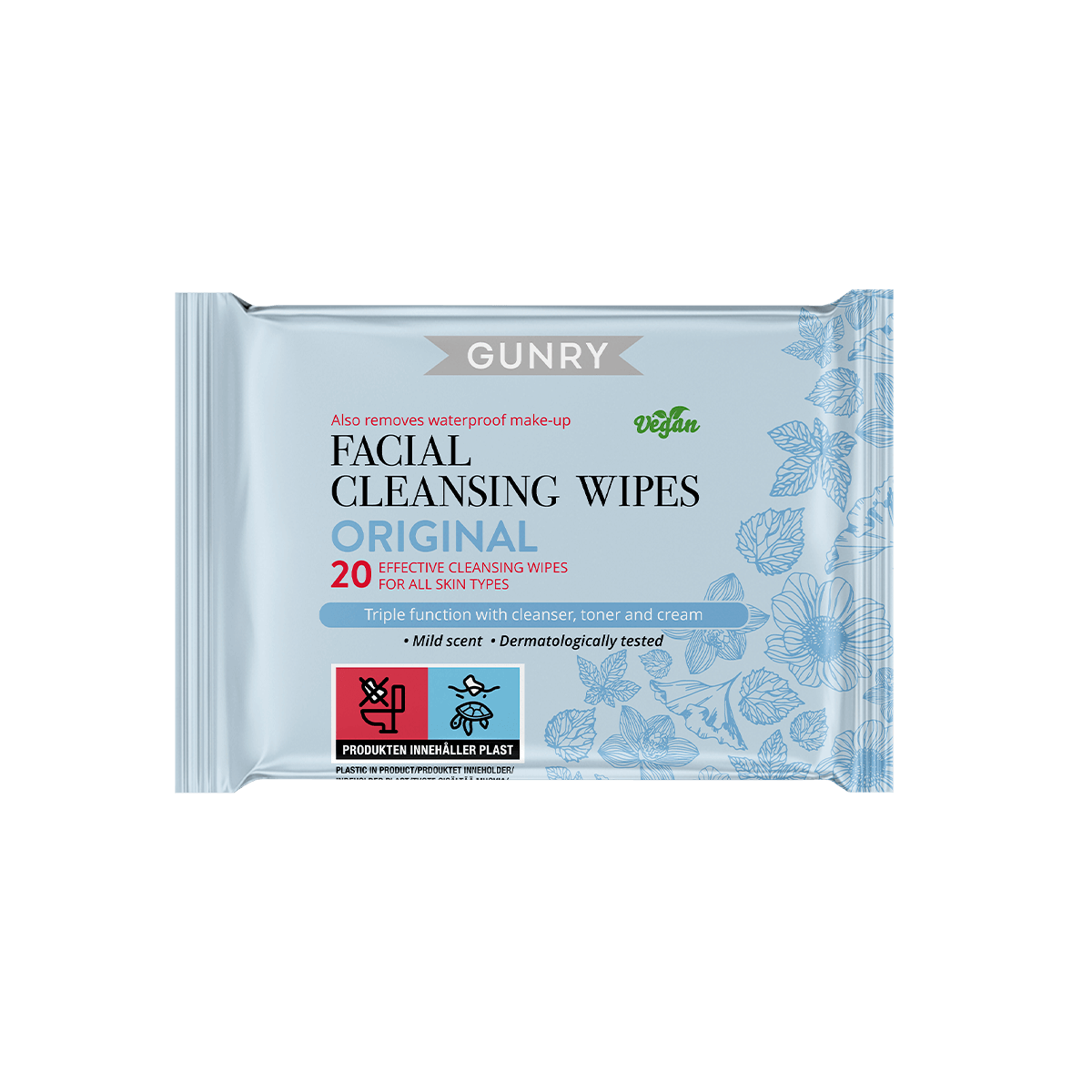 Gunry Facial Cleansing Wipes