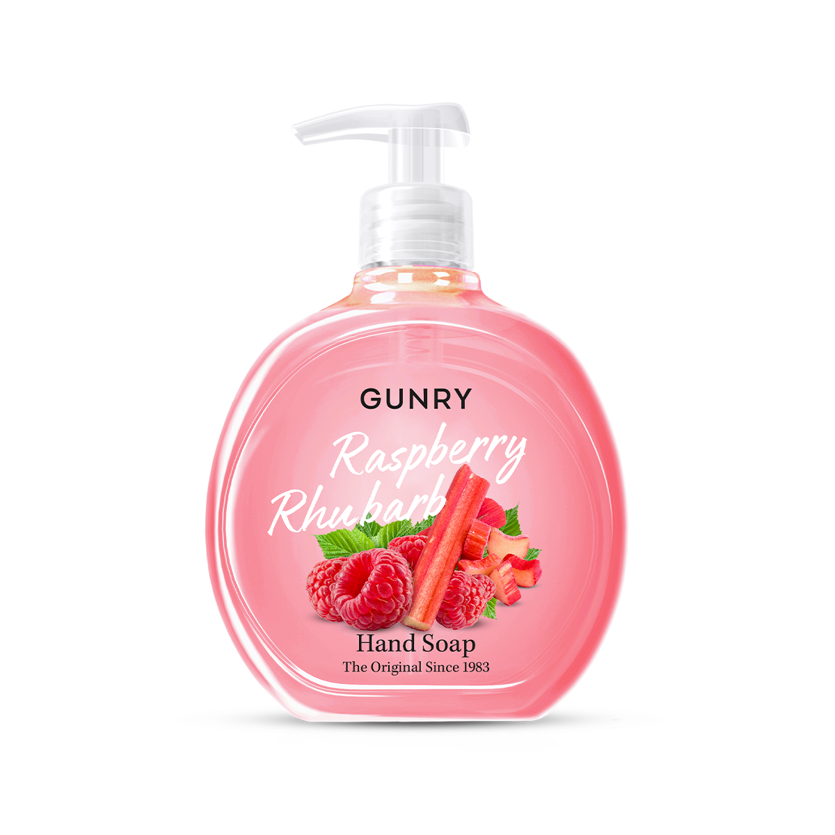 Gunry Originaltvål Raspberry Rhubarb