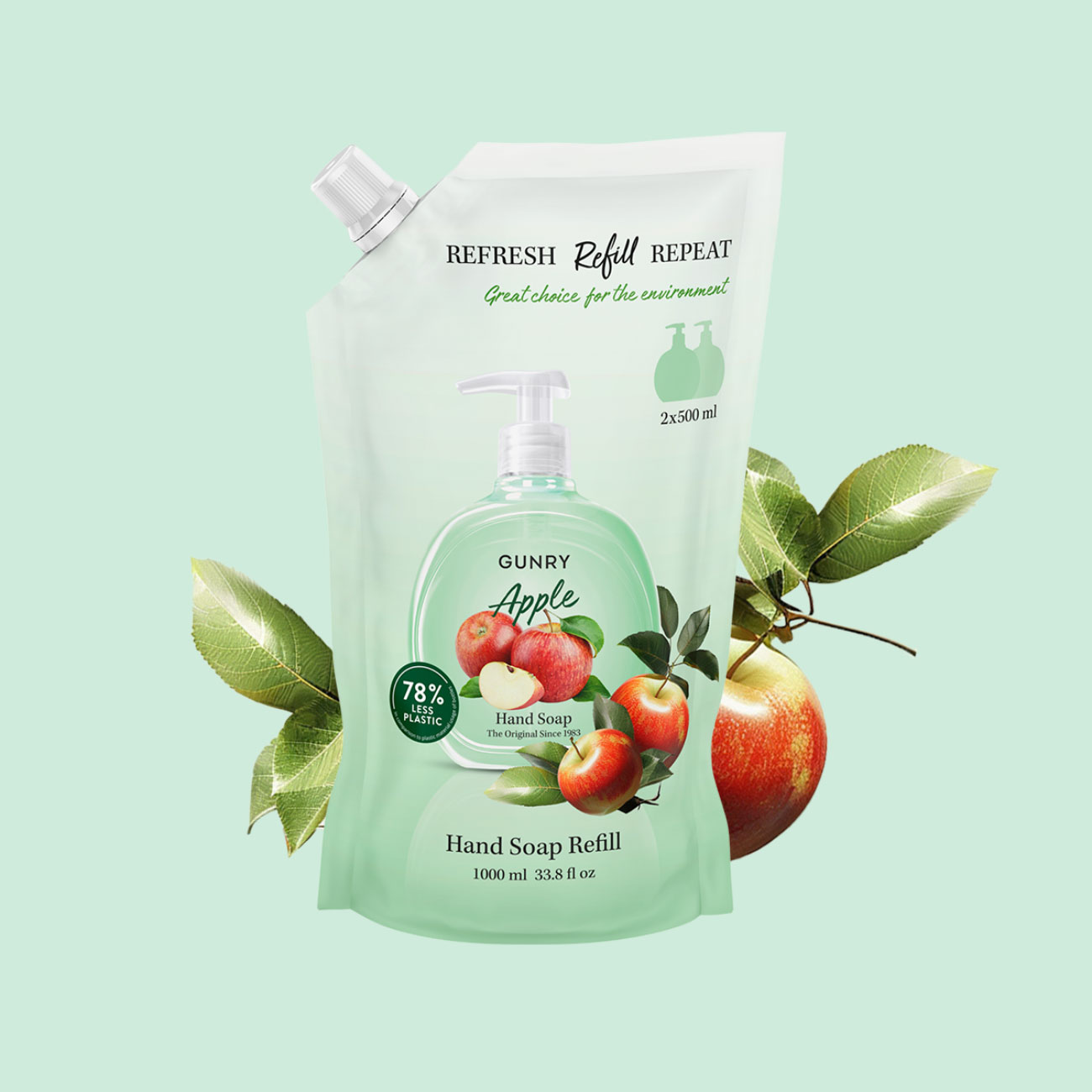 130016-Gunry-Handsoap-Apple-Refill