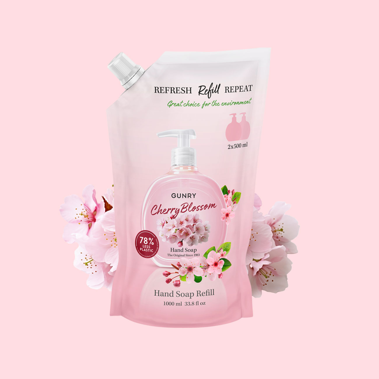 130017-Gunry-Handsoap-Cherry-Blossom-Refill