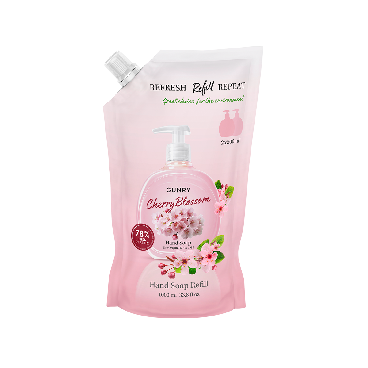 Gunry Handtvål Cherry Blossom Refill