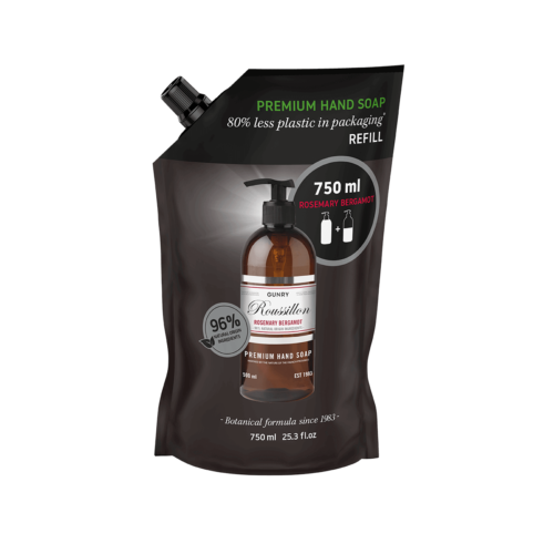 Gunry Handtvål Premium French Collection Rosemary & Bergamot Refill