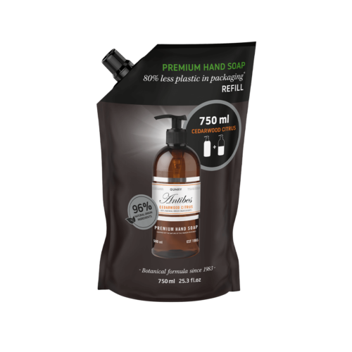 Gunry Handtvål Premium French Collection Cedarwood Citrus Refill