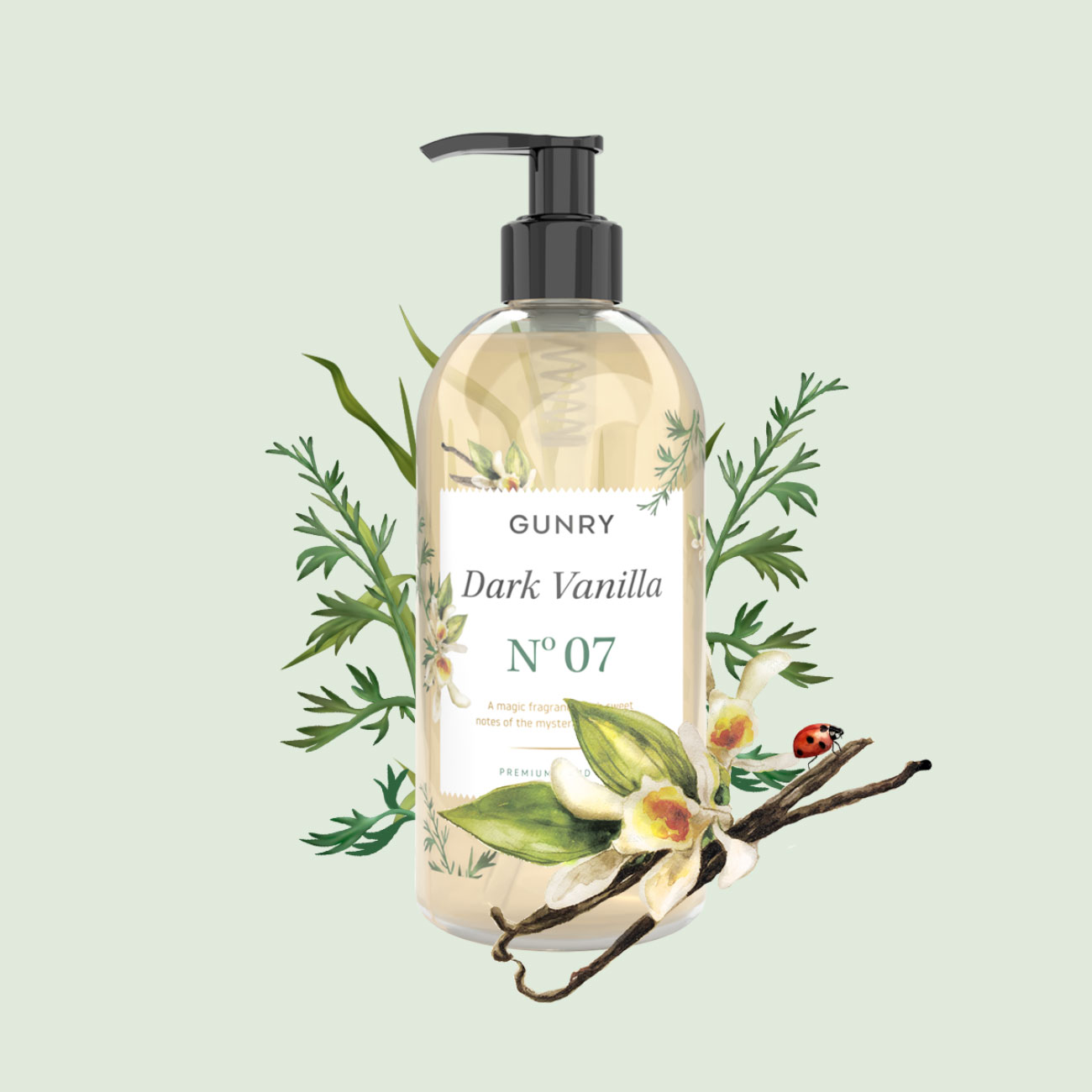 131050-Gunry-Handsoap-Classic-Botanica-DarkVanilla
