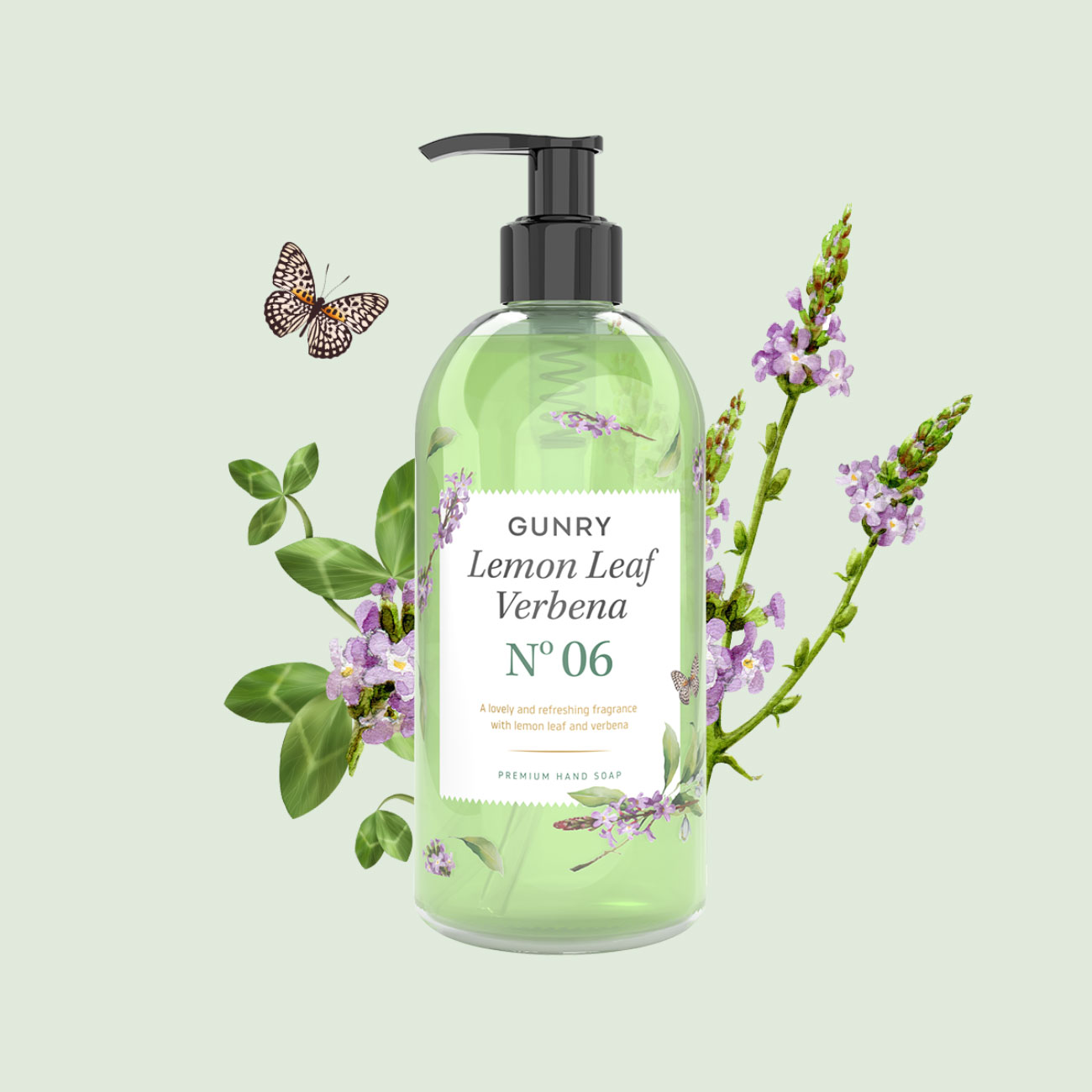 131050-Gunry-Handsoap-Classic-Botanica-Lemon-leaf-verbena