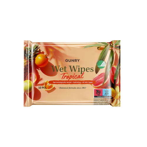 Gunry Wet Wipes Tropical Svanen