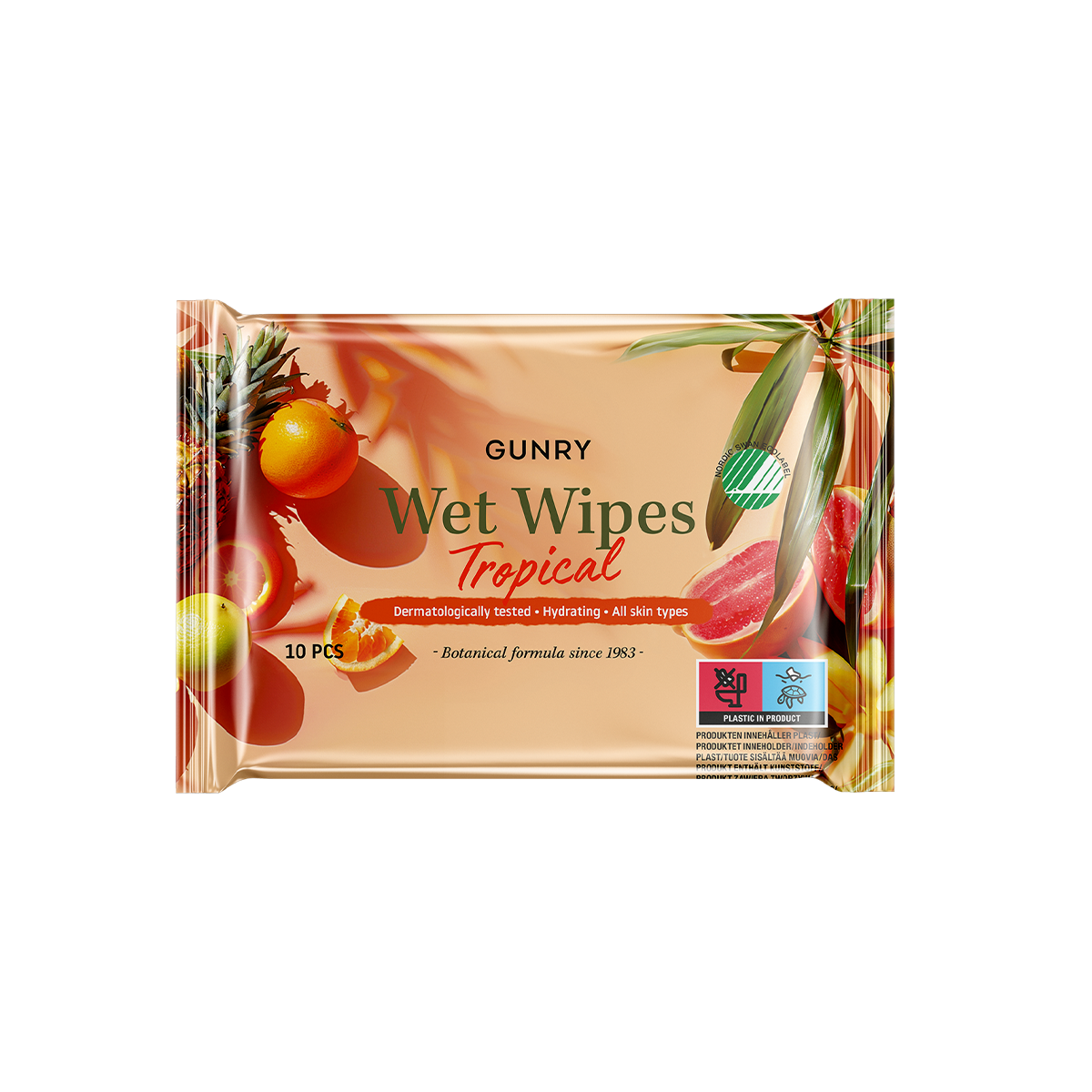 Gunry Wet Wipes Tropical Svanen